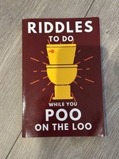 Riddles To Do While You Poo Book by Alex Smart