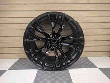 2015-2019 Corvette Z06 OEM Rear Wheel 20x12 10 Y spoke Black Opt Q6U P/23317166