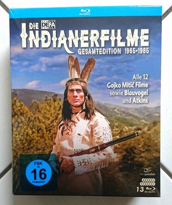DEFA Indianerfilme Bluray Box neu komplett Gojko Mitic Gesamtedition Winnetou