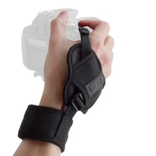 Professional Digital Film DSLR Camera Hand Grip Strap with Metal Plate