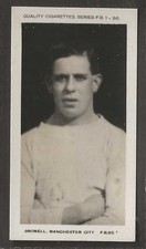 PATTREIOUEX-FOOTBALL 1923 (FB01-96)-#95- MANCHESTER CITY - BROWELL