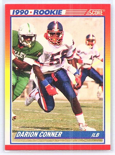 1990 Score #643 Darion Conner