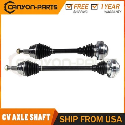 Front Left Right CV Axle Half Shaft for 2000-2001 Audi TT Quattro 1.8L L4 AWD