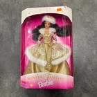 Vintage 1995 Mattel Barbie Doll Special Edition Winter Fantasy Brunette #15530