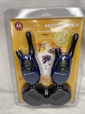 Set Of 2 Motorola Talkabout T5500R Walkie Talkies Two-Way Radios w Charger New 