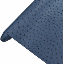 Ostrich Faux Leather Vinyl Roll 12 X 53 Inches Solid Textured Synthetic Crafts F