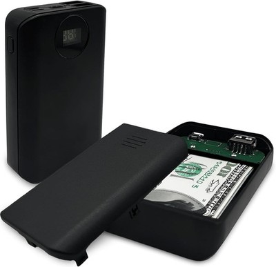 Diversion Safe Power Bank-Hidden Storage Compartment for Valuables, Secret ,