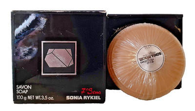 SEPTIEME SENS (7e Sens) SONIA RYKIEL First Fragrance BODY SOAP 1979 VINTAGE NOS