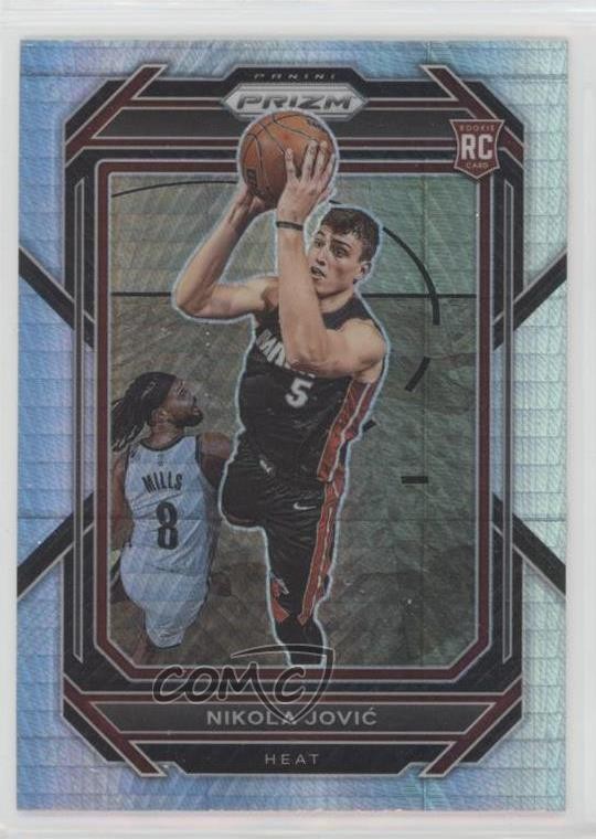 2022-23 Panini Prizm Hyper Prizm Nikola Jovic #236 0xe0