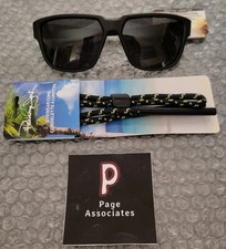 NWT Panama Jack Polarized Sunglasses PJP 25 329 MBLK With Cord
