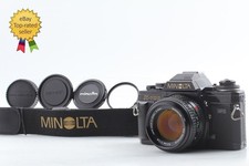 Near MINT Strap Minolta New X-700 SLR Camera MD 50mm F1.4 Lens From Japan
