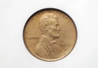 1911-S Lincoln Wheat Cent  ANACS UNC DETAILS  Free Shipping!