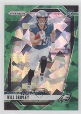 2024 Panini Prizm Rookies Green Ice Prizm Will Shipley #397 2h5