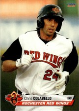 2013 Chris Colabello Choice Minor League Rookie Rochester Red Wings