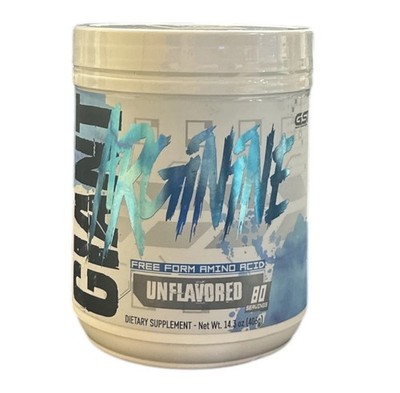 Giant ARGININE Unflavored 80 Servings Dietary Supplement. EXP : 5/26