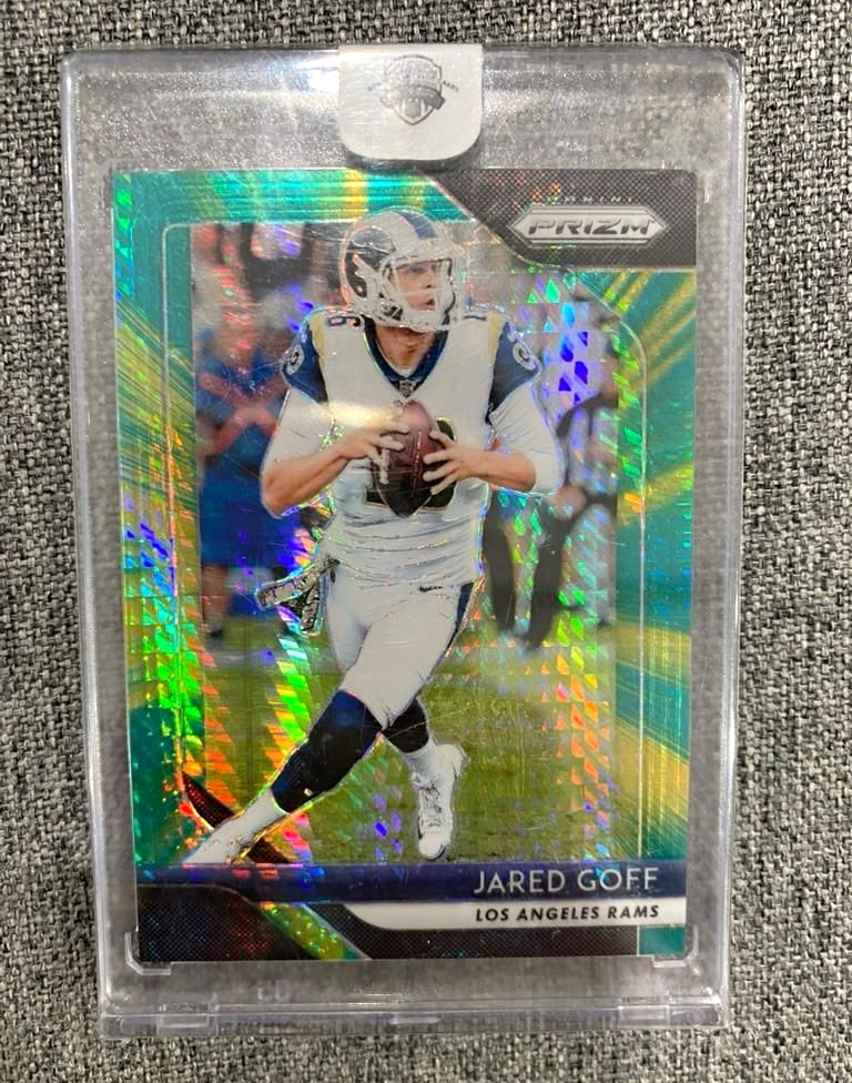 Panini 2018 Prizm Jared Goff Rams Hyper Prizm /275 #90 Serial Numbered