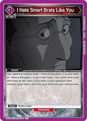 I Hate Smart Brats Like You [UE09BT - UE09BT/FMA-1-096]