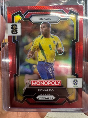 2026 Panini Prizm FIFA World Cup Cards #18 Ronaldo – Brazil, Red
