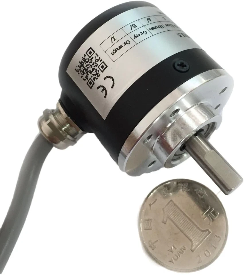 Stainless Steel Shaft Encoder 2500PPR Line Driver - Image 3 of 4