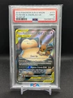 Pokemon Eevee & Snorlax GX 171/181 Sun & Moon Team Up Full Art Ultra Rare PSA 9