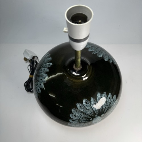 Large Lotus Studio Pottery Lamp Base, Stoke Gabriel Devon, M&E Skipwith - MCM - Foto 5 di 11