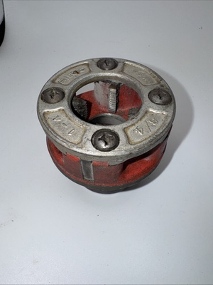 #ad Ridgid 3 4” Die Head Marked 1 4 Pipe Cutting $54.29