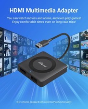 4 in 1 Car TV Mate Max  Wireless Carplay/Android Auto  Screen Mirroring Ada...