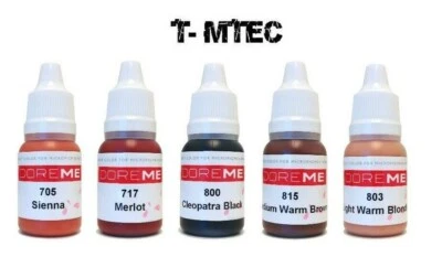 Doreme SPMU Bio Pigmente, Augenbrauen Lippen, Permanent Make-up, Brauen Tattoo