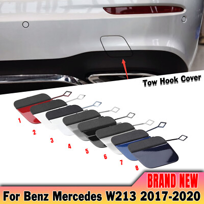 1PC Rear Bumper Tow Hook Cover For Mercedes Benz E Class W213 2017-2020 Sport