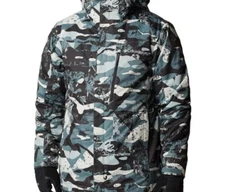 Columbia Jacket Mens XXL Gray Whirlibird IV Interchange Omni Tech NEW