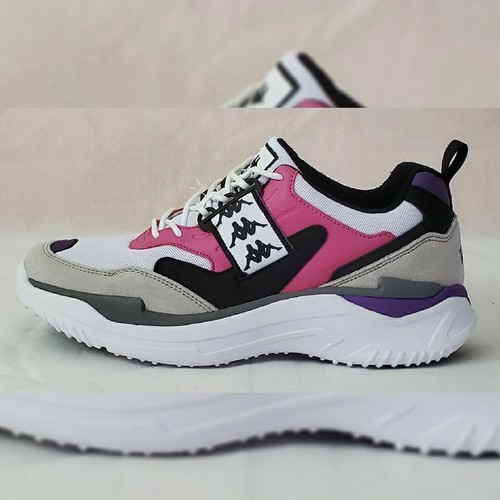 KAPPA 222 BANDA MASPER 1 ZAPATILLAS ROPA DEPORTIVA HOMBRE MUJER TALLA 9.5 BLANCO/FUCSIA - Imagen 7 de 12