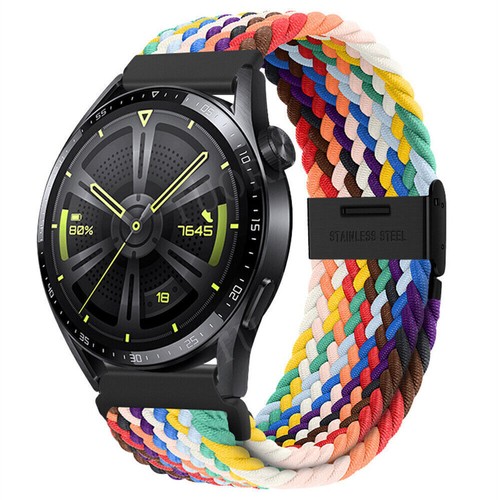 Pulsera trenzada de nailon para Huami Amazfit GTR 4 2 3 Pro GTS 4 Mini 3 2 2e Bip 5 S - Imagen 53 de 66