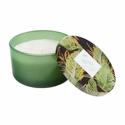 NWT PIER 1   AMAZON NECTAR   3  WICK CANDLE