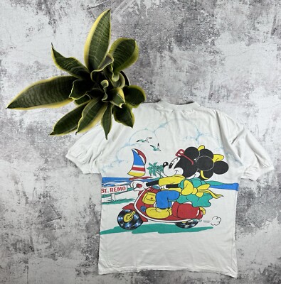 1980 Disney Vintage Americanwear 80S 90S Mickey Mouse Cartoon Y2K