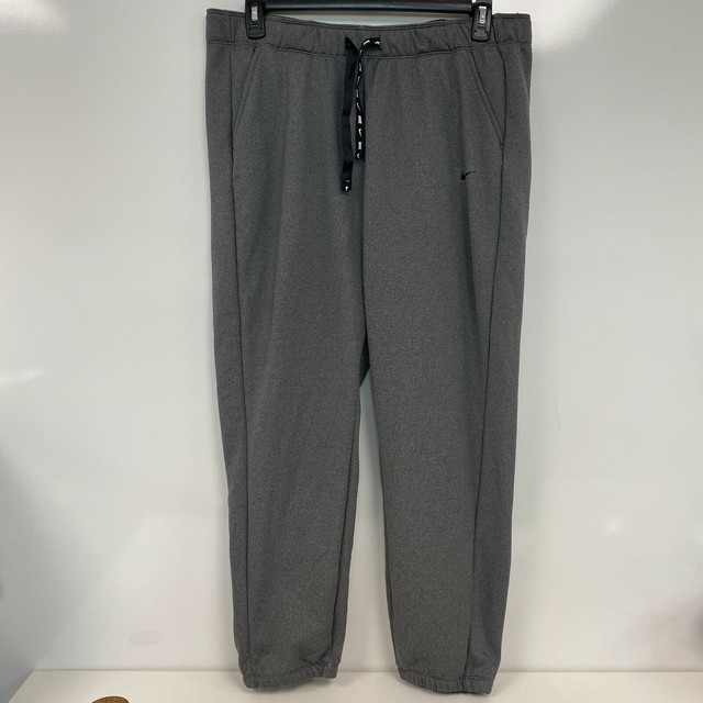 nike women's therma tapered fleece pant