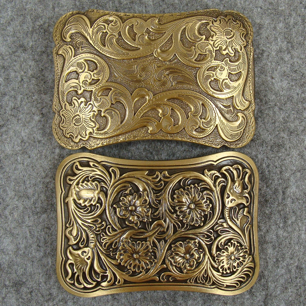 Solid Brass Belt Pin Buckle Collectable Men's Belt Buckles For