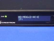 Crestron HD-MD6x2 4K E HDMI switcher