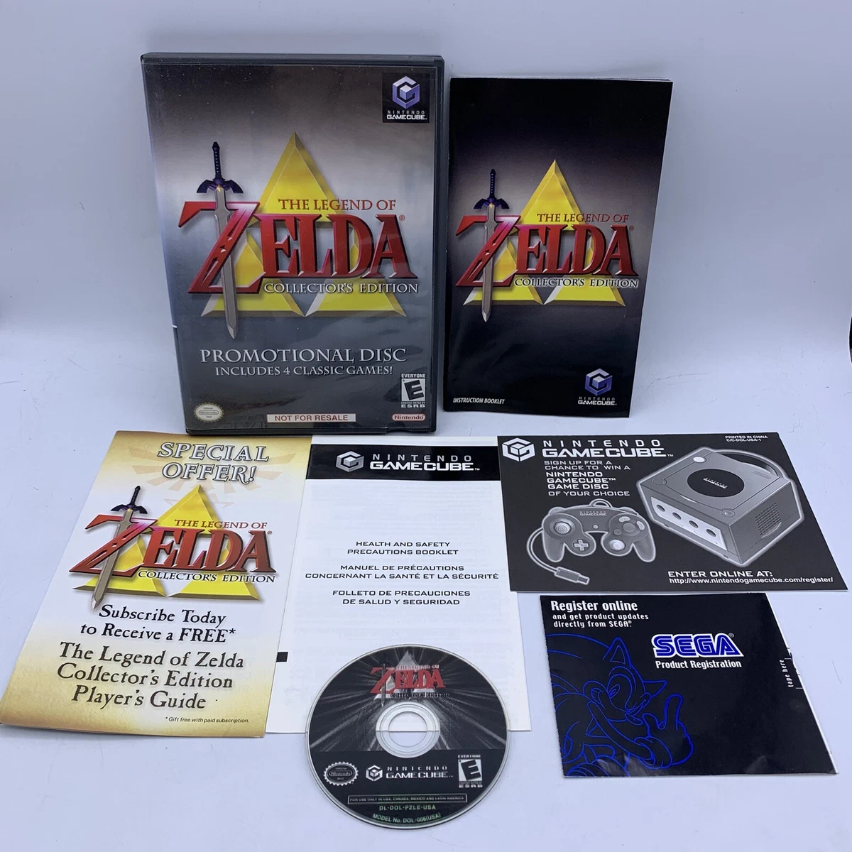 The Legend of Zelda Video Games with Collector's Edition for sale