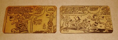 Two great examples  Original Pogo Comic Strips by Walt Kelly   1956 and 1958