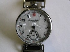 MARRIAGE Vintage WristWatch 3602 18J Classic Converted Pocket Watch USSR