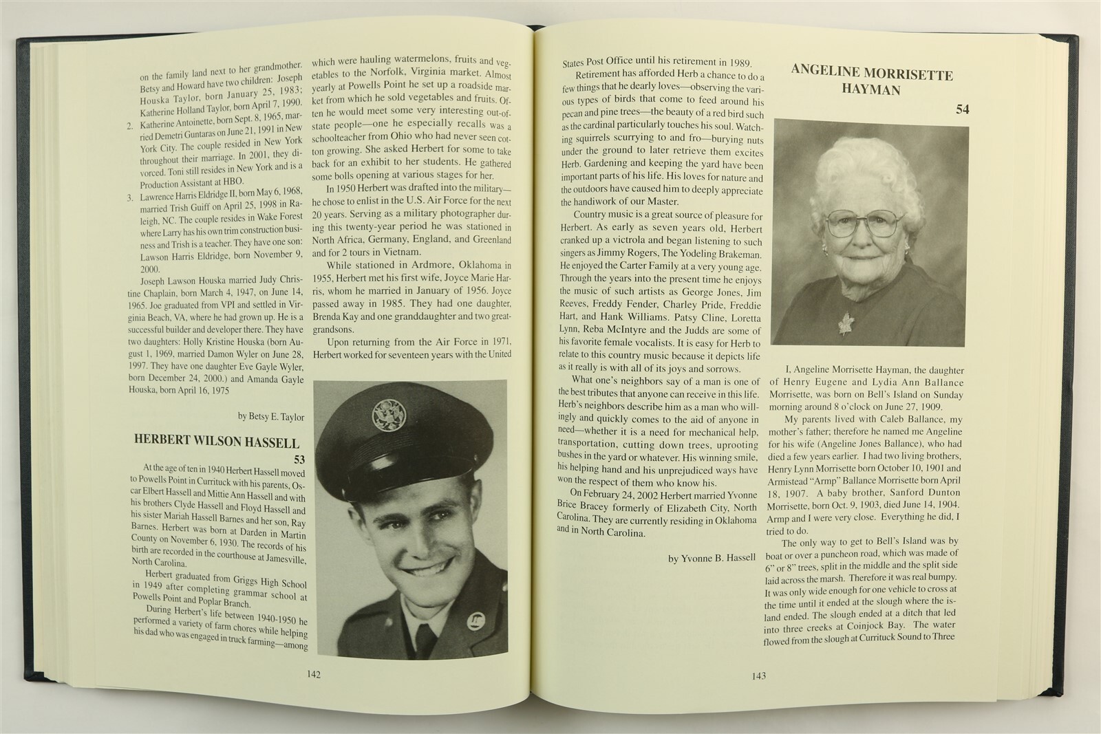 Currituck County, North Carolina Moyock Coinjock Aydlett NC Family