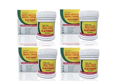 4 JARS KATINKO OINTMENT 30g Each -