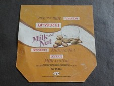MALTA DESSERTA SCHOKOLADENVERPACKUNG MILCH UND NUSS 40GR