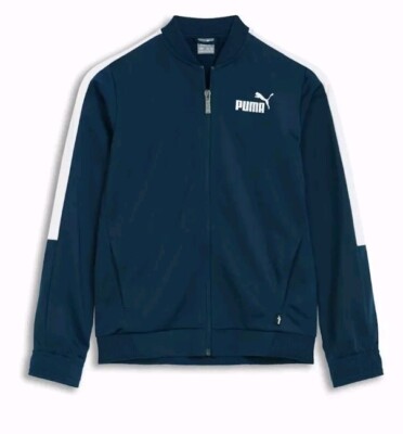 Puma Trainingsanzug Kinderjacke Alter 11-12 Jahre Kinder Jungen Navy Sportbekleidung 