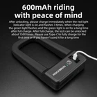 ROCKBROS Bicycle Bike Lock NFC Card Smart U-Lock Quick Release Secure Motor Lock