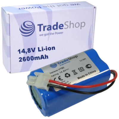 Li-Ion Akku 14,8V / 2600mAh für Zaco V7s Pro V7s Plus, Ecovacs KK8 N79S V7