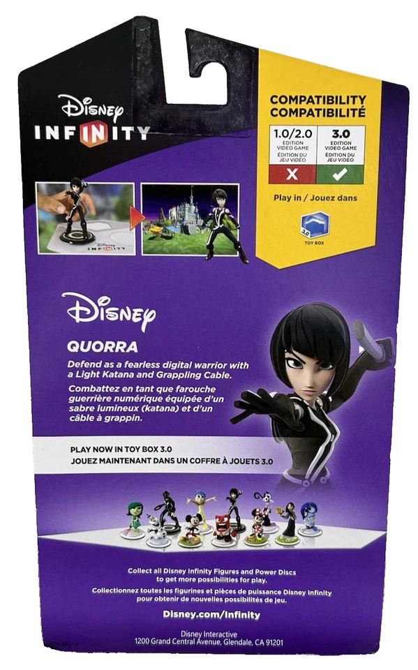 Disney Infinity "Quorra" (Tron: Legacy) Character - 1 Pc NEW & SEALED - Imagem 2 de 2