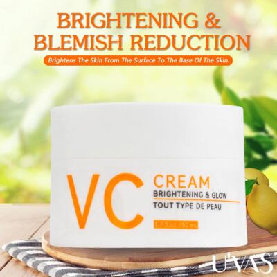 U'YAS Brightening Face Anti-Aging Cream Nourishing Antioxidant Vitamin C 50g