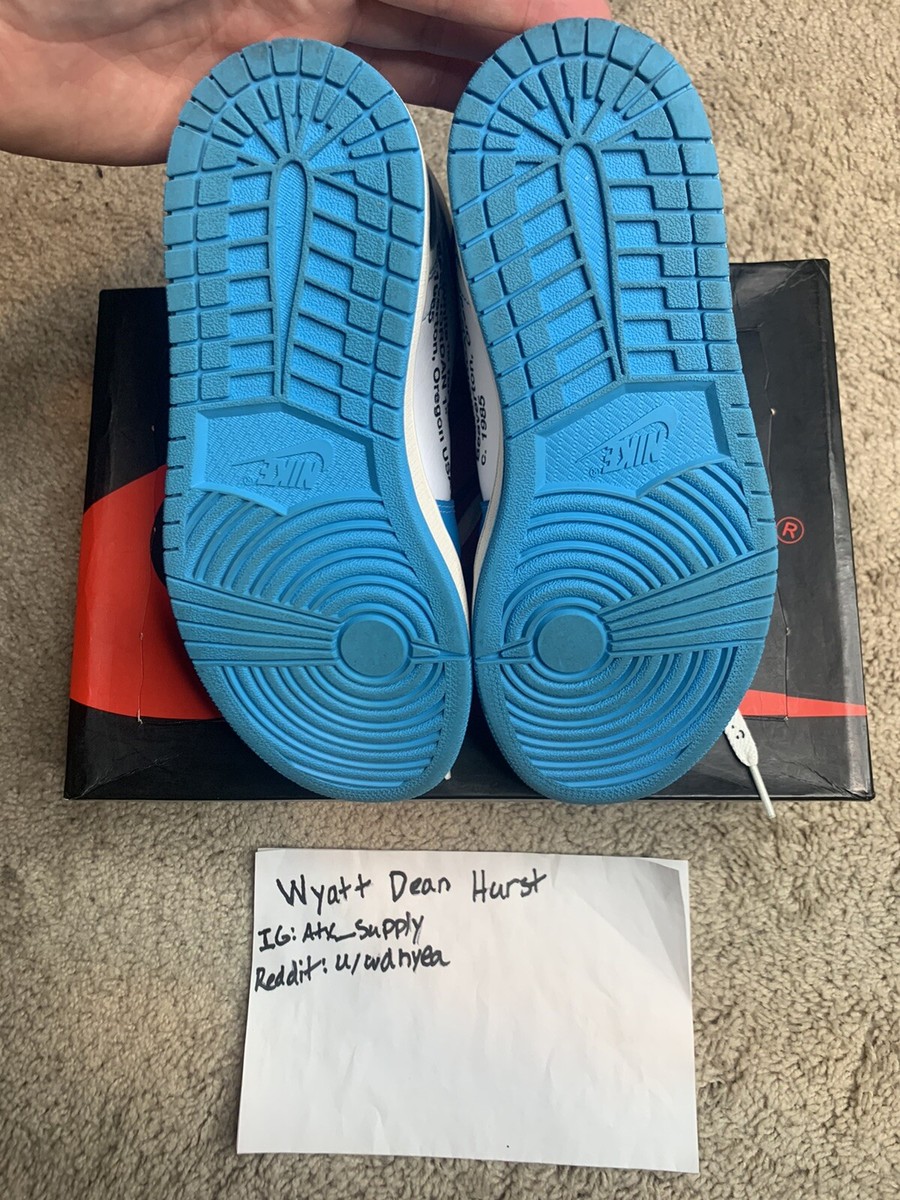 Size 5.5 - Jordan 1 Retro High OG x OFF-WHITE UNC 2018 Size 5.5 - Jordan 1 Retro High OG x OFF-WHITE UNC 2018