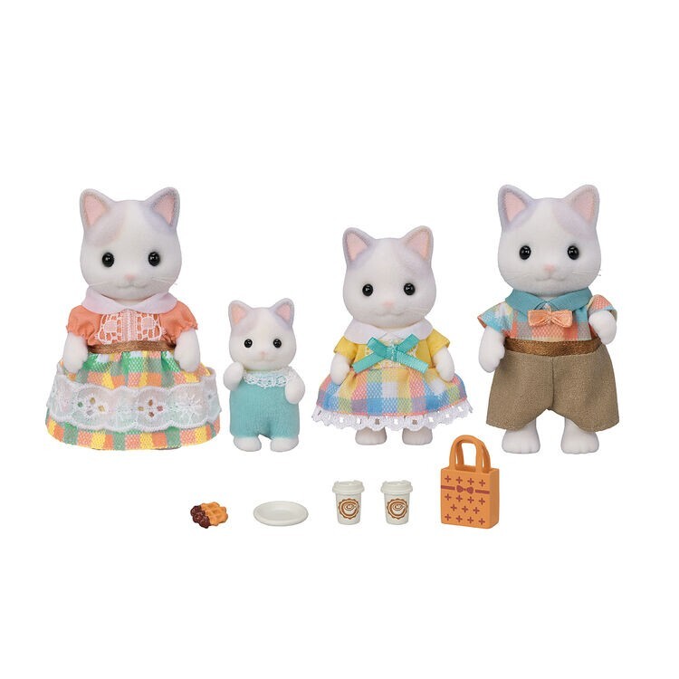 Sylvanian Families Latte cat family set Calico Critters Epoch